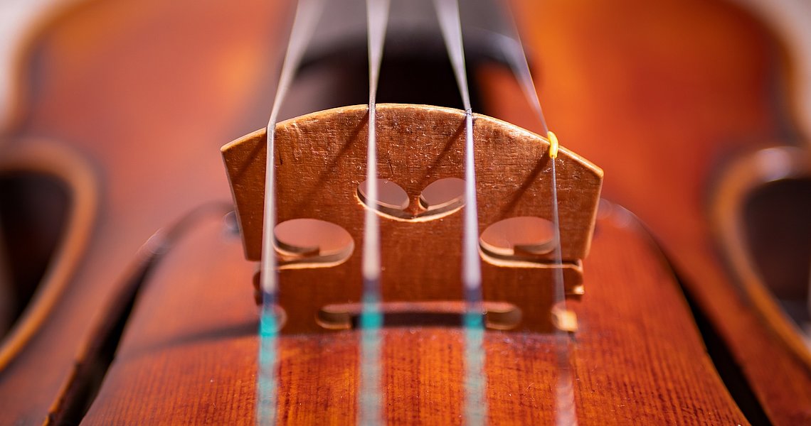 Violine Nahaufnahme
