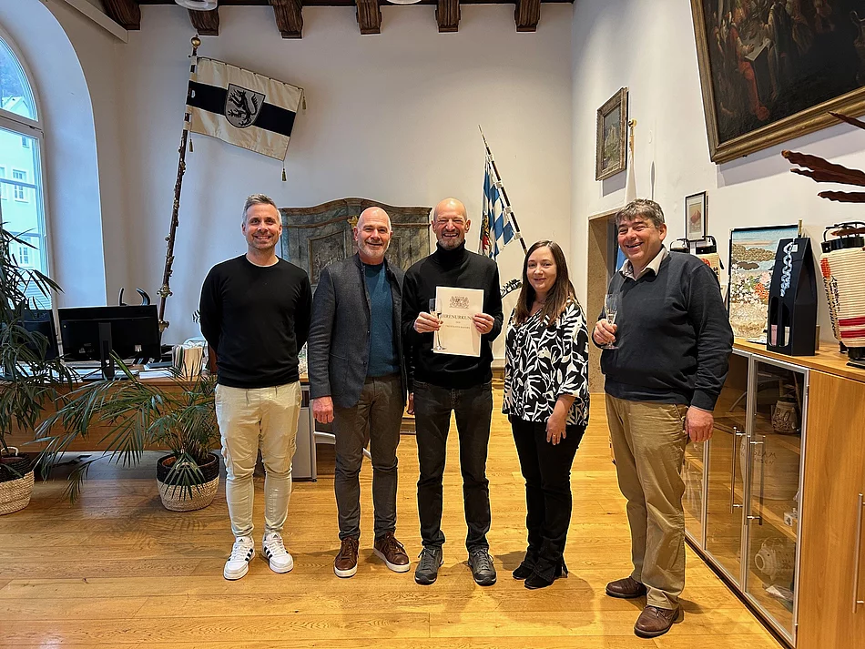 Auszeichnung für Josef Vorbuchner