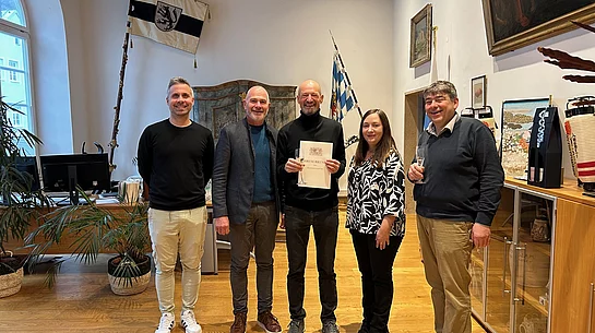 Auszeichnung für Josef Vorbuchner