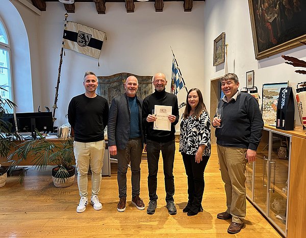 Auszeichnung für Josef Vorbuchner