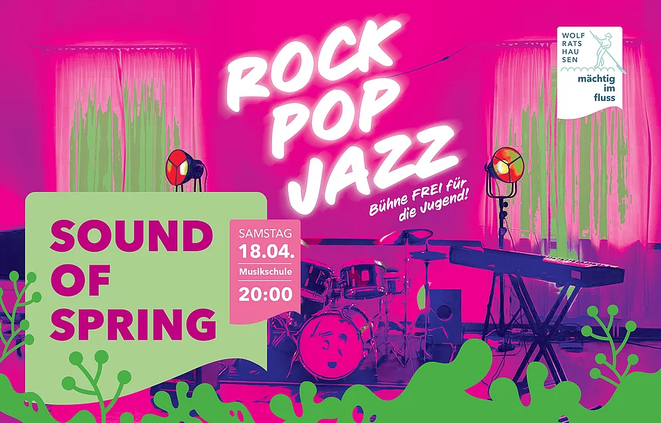 Plakat zur Veranstaltung Sound of Spring