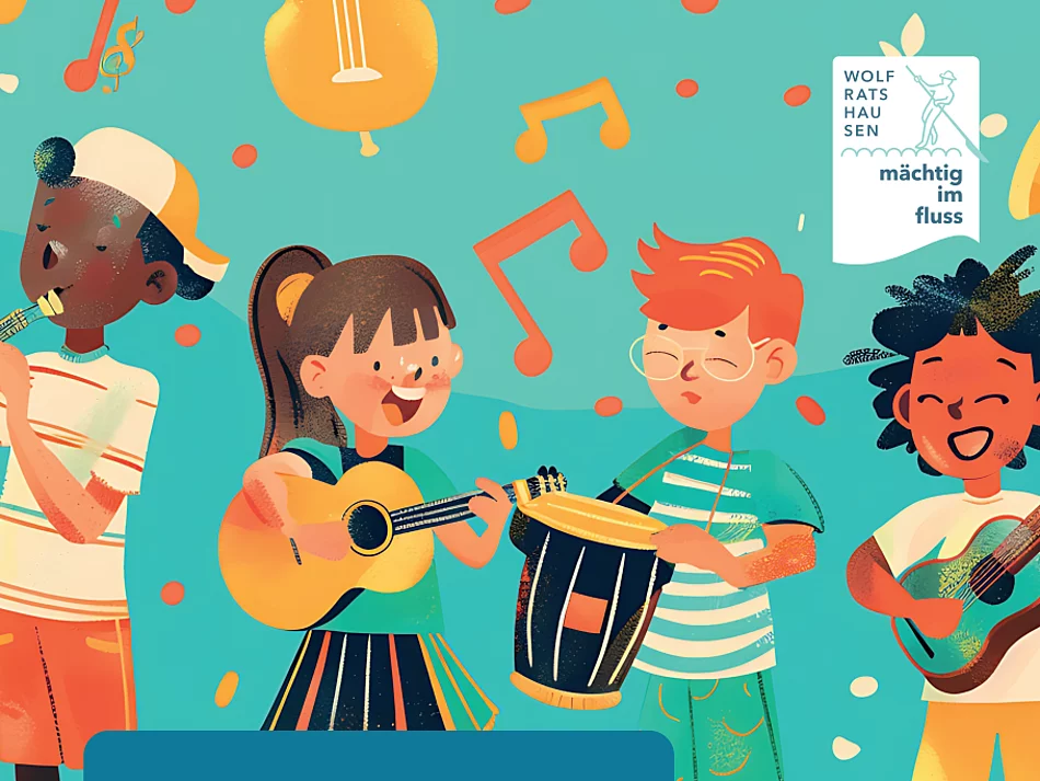 Plakat Instrumentenkarussell